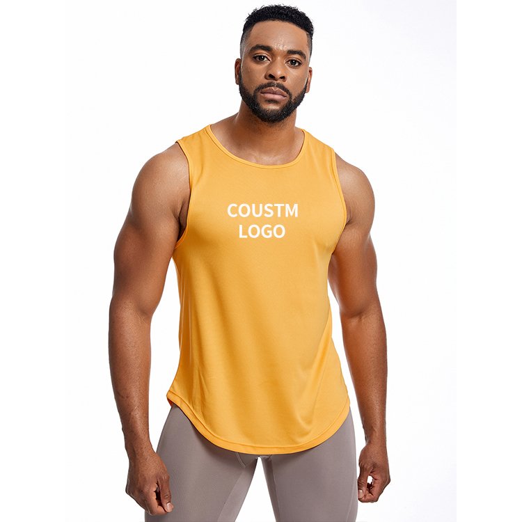 Gym Wear Men Tank Top Sleeveless Shirts For Men Gym Clothes Sleeveless Men'S Tank Top Quick Dry T-Shirt Running