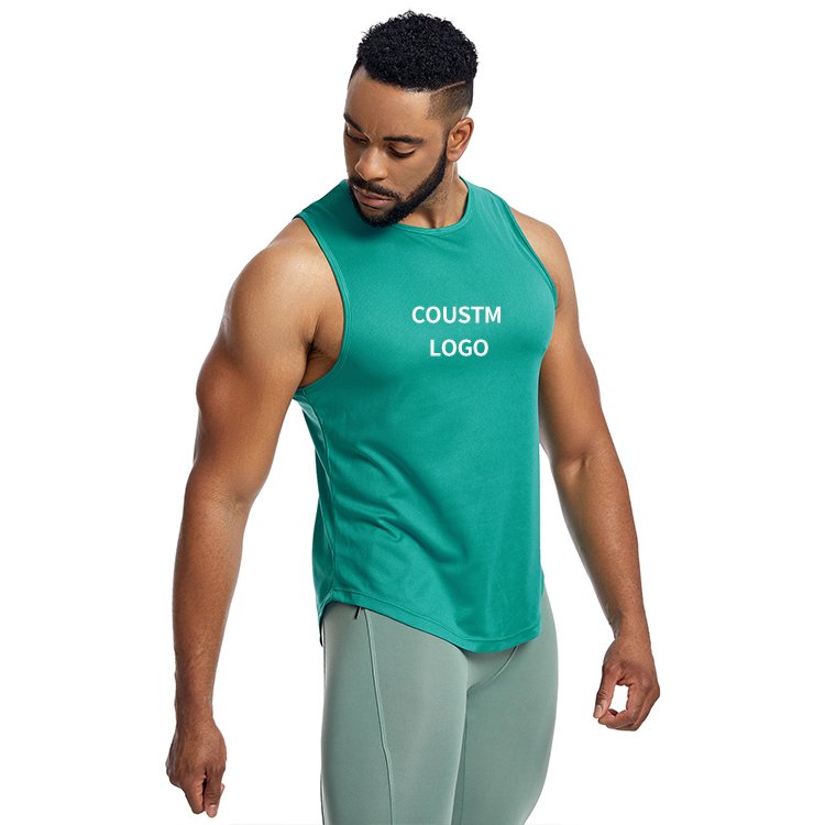 Gym Wear Men Tank Top Sleeveless Shirts For Men Gym Clothes Sleeveless Men'S Tank Top Quick Dry T-Shirt Running