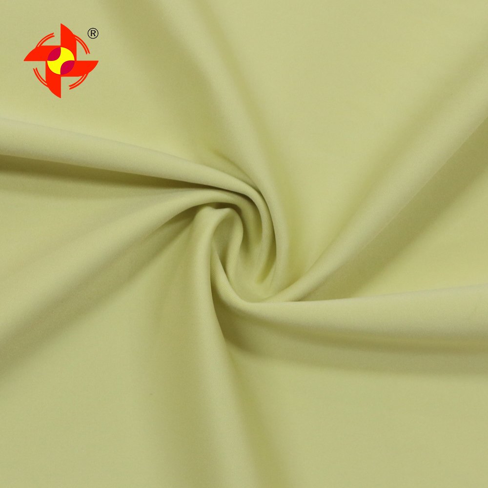 80% nylon 20% spandex fabric elastane 310g bright swimwear sports 4 way Stretch knit yoga pants and sportswear fabric