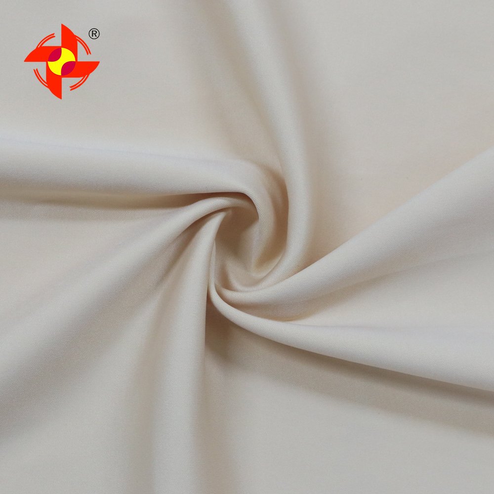 80% nylon 20% spandex fabric elastane 310g bright swimwear sports 4 way Stretch knit yoga pants and sportswear fabric