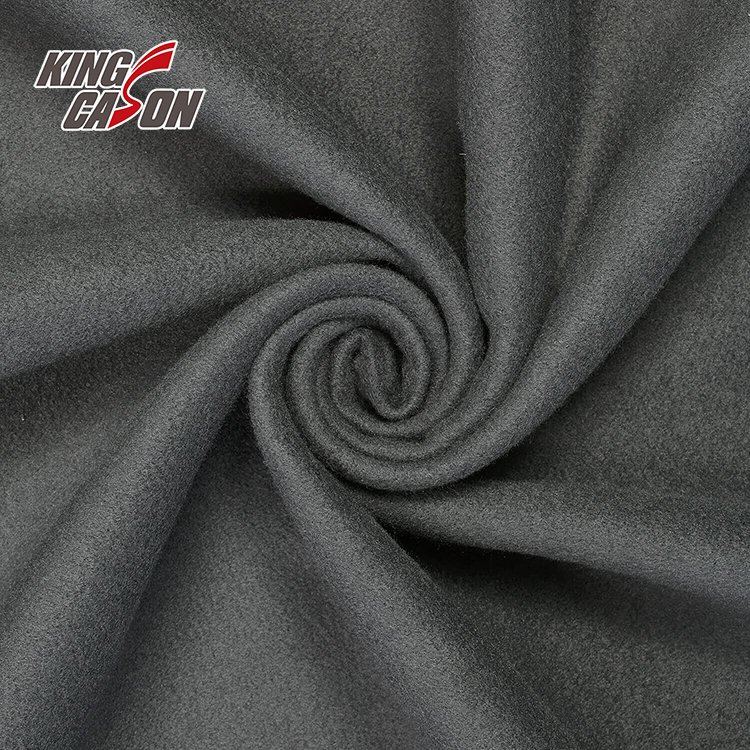 Kingcason Blended Knitting Fabric Merino Italian Worsted Fabrics For Suits Double Face Stock Lot Bag Suit Woven Tweed Wool