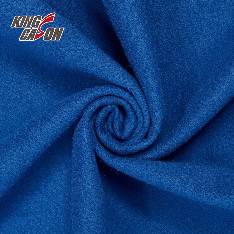 Kingcason Blended Knitting Fabric Merino Italian Worsted Fabrics For Suits Double Face Stock Lot Bag Suit Woven Tweed Wool