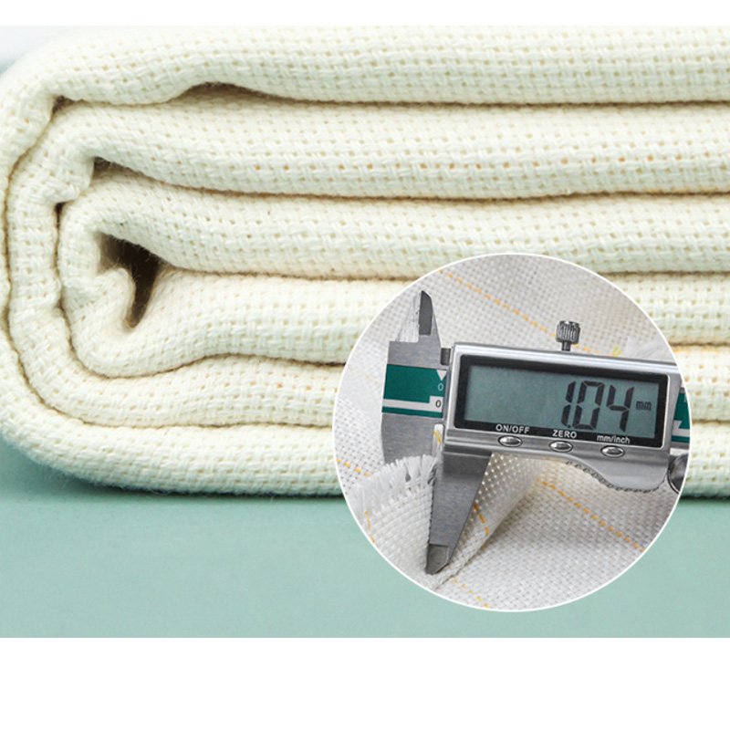 White embroidery roll cotton poly backing rug carpet tufting fabric primary monk tufting cloth for tufting gun