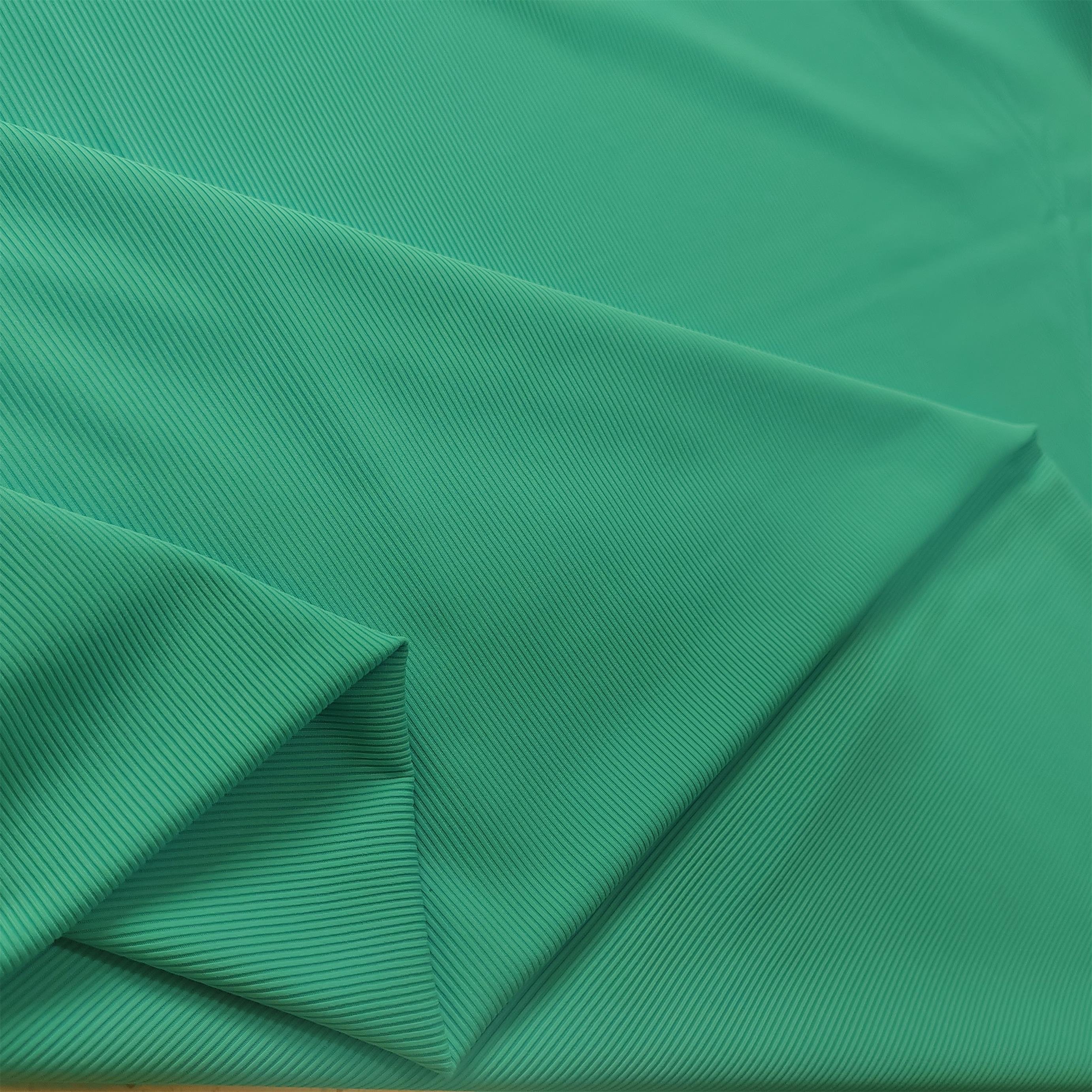 80% nylon 20% spandex soft stripes small ribbed fabric for swimsuit