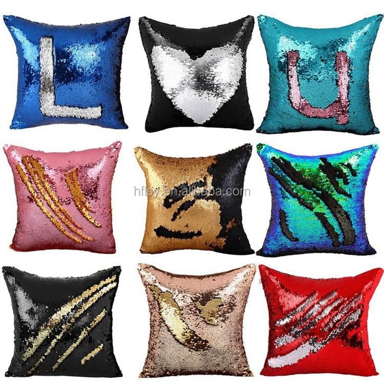 Hot sale sequin lace fabric for pillow and textile 130cm Double-sided sequined fabric
