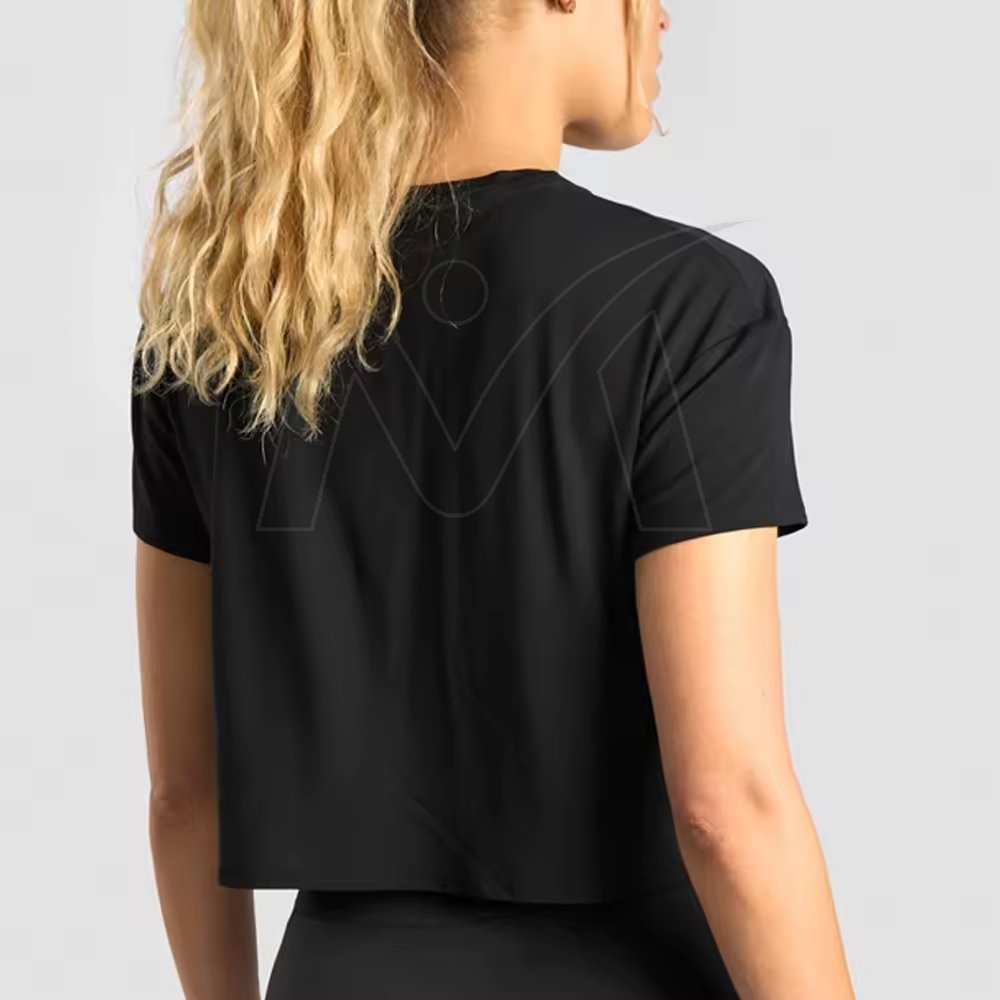 Elegant Women's Lace Trim Crop Top with Soft, Breathable Fabric and Flattering Fit Perfect for Casual Wear or Special Occasions