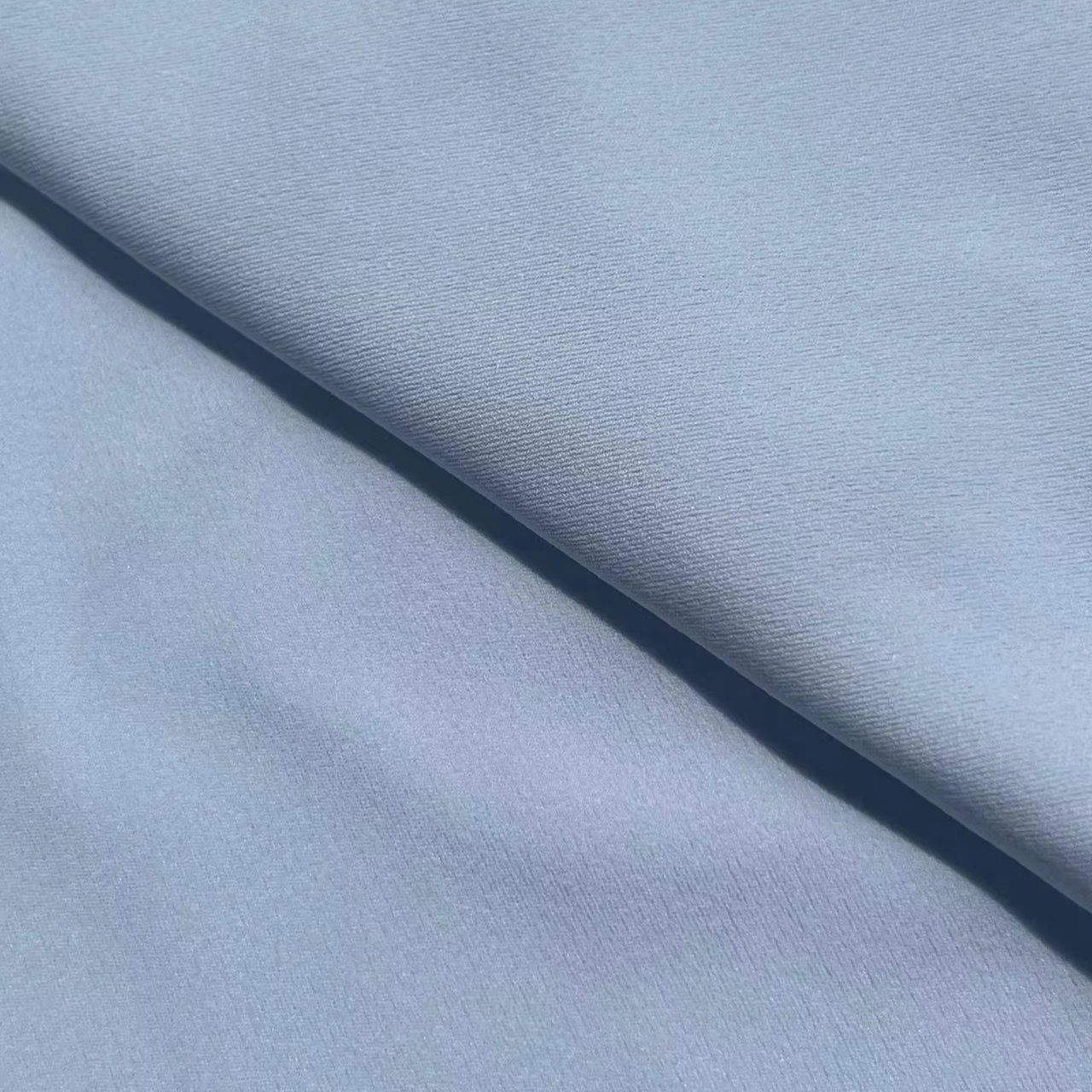 High Elastic Ribbed Nylon Elastane Fabric Weft Knitted Spandex Material For Yoga Leggings