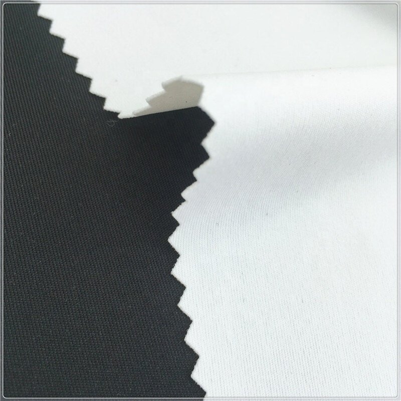Interlock 270GSM 160cm 85%Polyester 15%Spandex Scuba Interlock Fabric