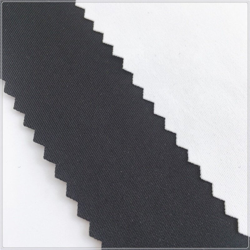 Interlock 270GSM 160cm 85%Polyester 15%Spandex Scuba Interlock Fabric
