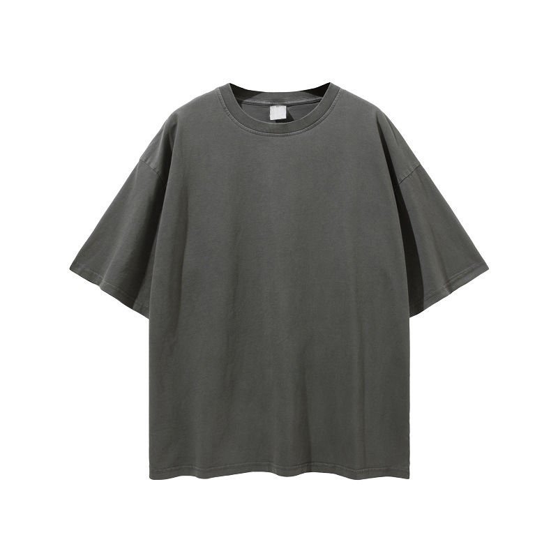 OEM high quality mens oversize tshirt blank unisex cotton 100% vintage custom streetwear t shirt blank acid wash tshirt