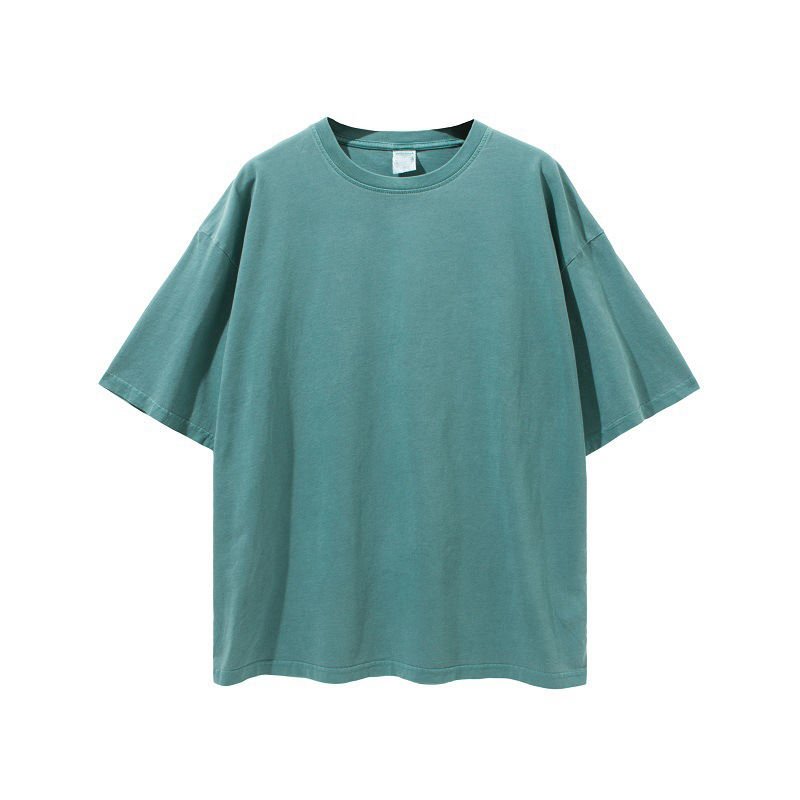 OEM high quality mens oversize tshirt blank unisex cotton 100% vintage custom streetwear t shirt blank acid wash tshirt