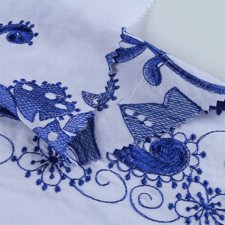 HA-12357 Fashion design all over guipure cotton viscose embroidered floral lace fabric