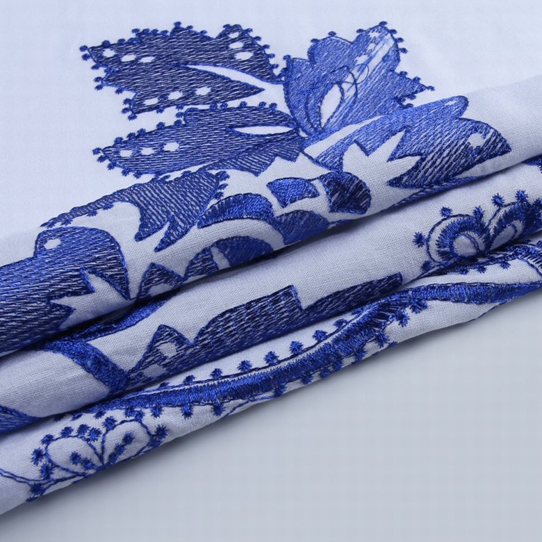 HA-12357 Fashion design all over guipure cotton viscose embroidered floral lace fabric