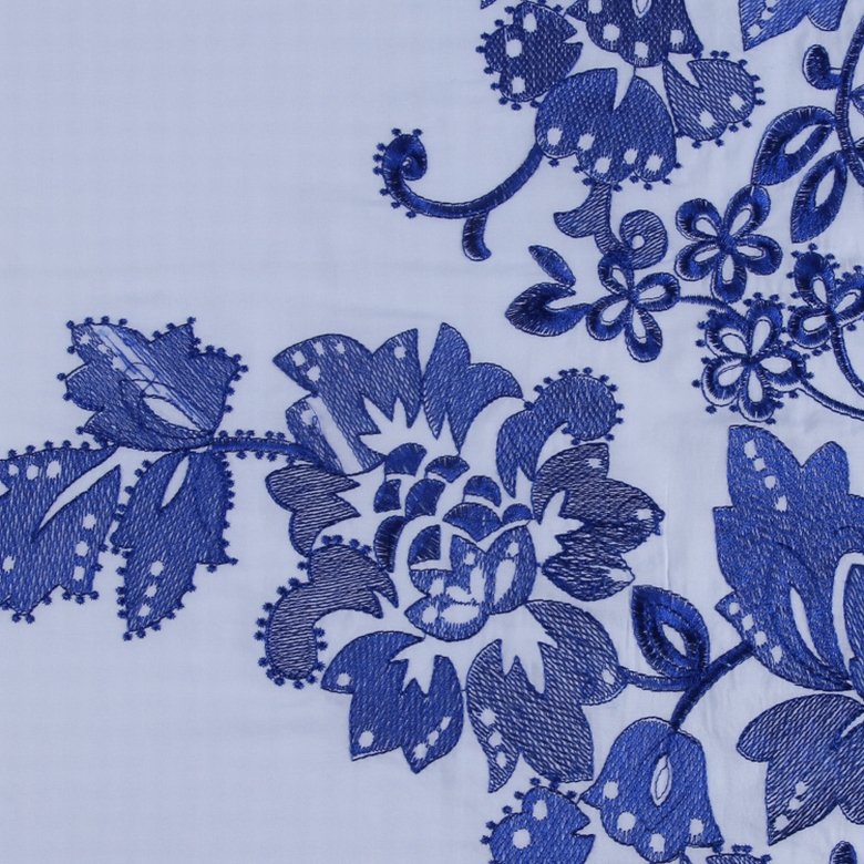 HA-12357 Fashion design all over guipure cotton viscose embroidered floral lace fabric