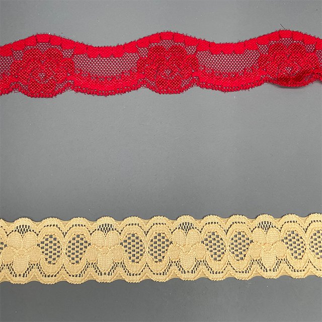 TUTON Custom Elastic French Lace 2.4/3.0/3.5/3.8 CM Trim Wholesale For Lingerie