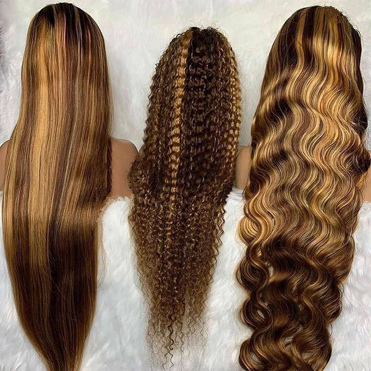 Free Sample Colored hd Brazilian Curly Full Body Wave Front Raw Blonde Kinky Transparent Lace Wholesale Cheap Human Hair Wigs