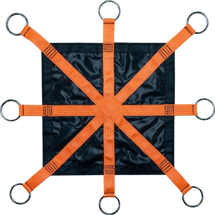 Heavy Duty Webbing 1000d PVC Coated Vinyl Tarpaulin Snow Quick Removal Lifting Tarps for Winter Weather Protection