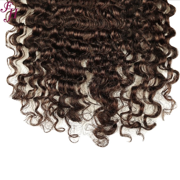 FH factory transparent burmese curly hair closure brazilian virgin 4x4 5x5 13x4 burmese curl lace frontal closure wholesale