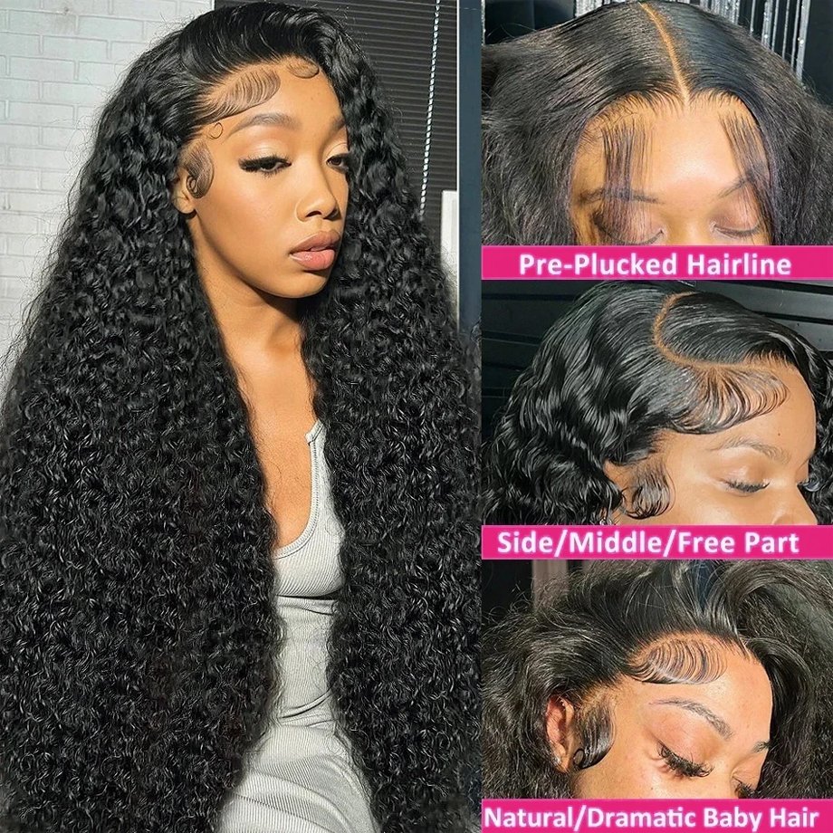 30 40 inch Glueless Hd Lace Frontal Wig Vietnamese Raw Hair Wigs Human Hair Lace Front Pineapple Curly Natural Wig With Frontal