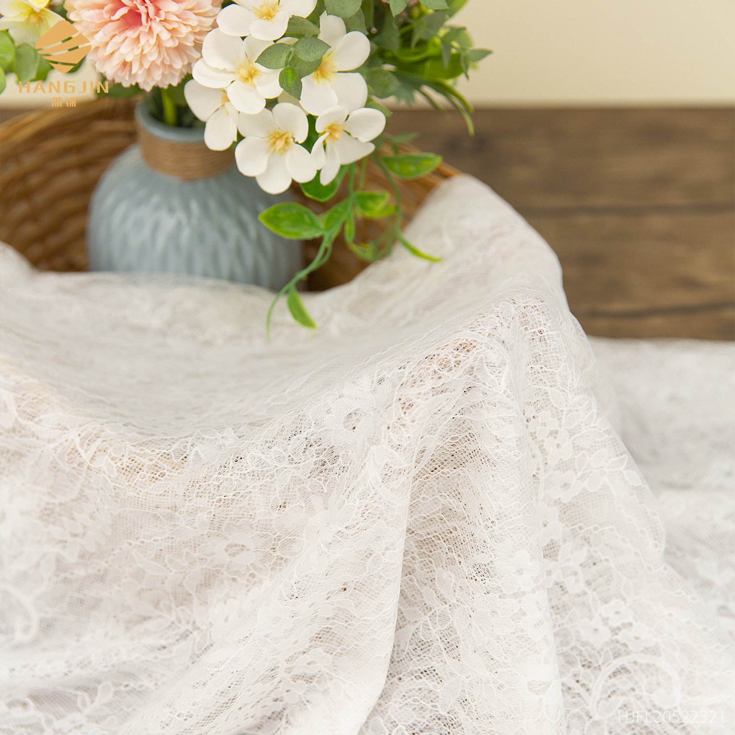 3d floral Embroidery French lace fabric For tutu dress Bridal Veils Wedding Dress