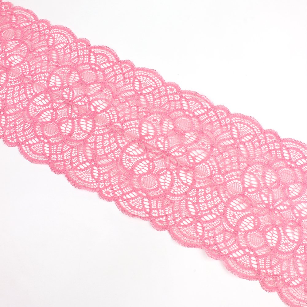 For Wedding Dress Factory Customization Beautiful Lace DIY Making Lace Warp Knitting Customized Elastic Lace