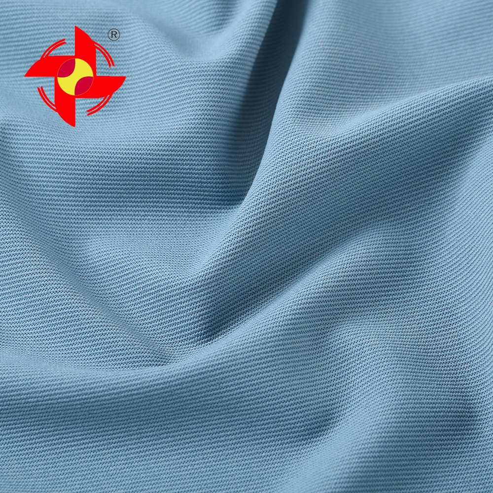 Wholesale Lightweight 170gsm Nylon Spandex Jacquard Fabric Textured Rib Knit Stripe Terry Fabric SportswearSwimwear