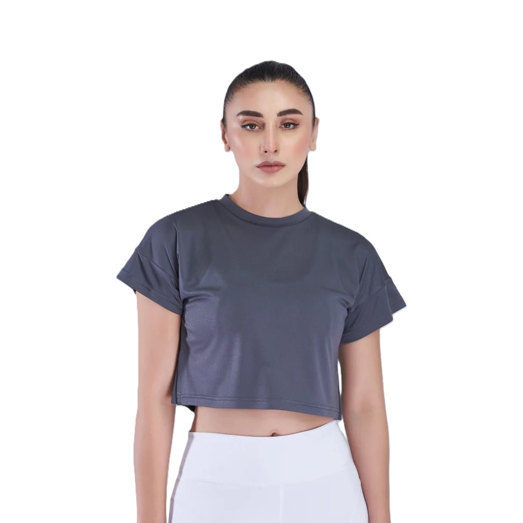 New Summer Collection Womens Short Sleeve Round Neck Ribbed Knit Fitted Collar Casual Tops Tee Slim Basic Shirt with Custom Logo