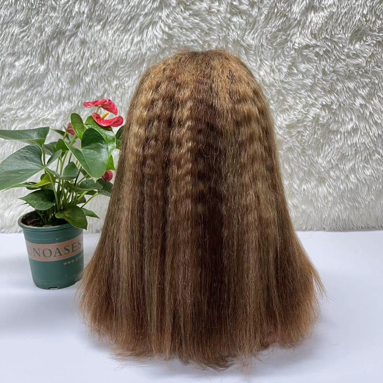 2022 Hot Sale Black Female Front Wig Brazilian Lace Swiss Long Wig Humanhair Curly hair