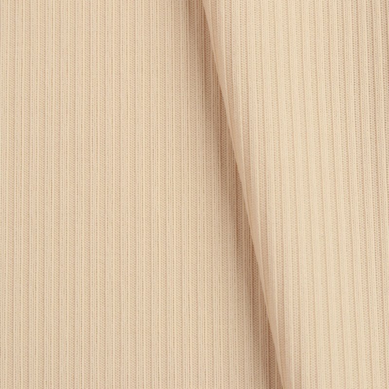 China suppliers 88 nylon 12 spandex tubular 2x2 rib knit fabric for lulu swimwear camisole base shirt