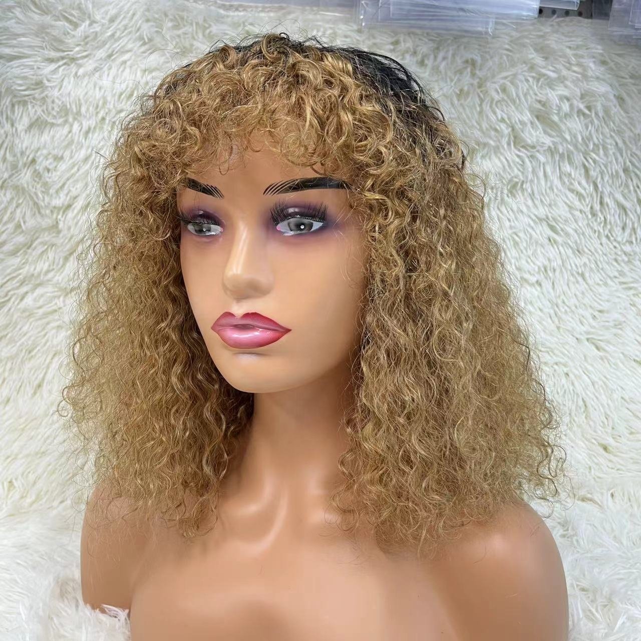 Hot Selling Ladies Lace Forehead Natural Hairline Glueless Lace Front Wigs Human Hair wigs