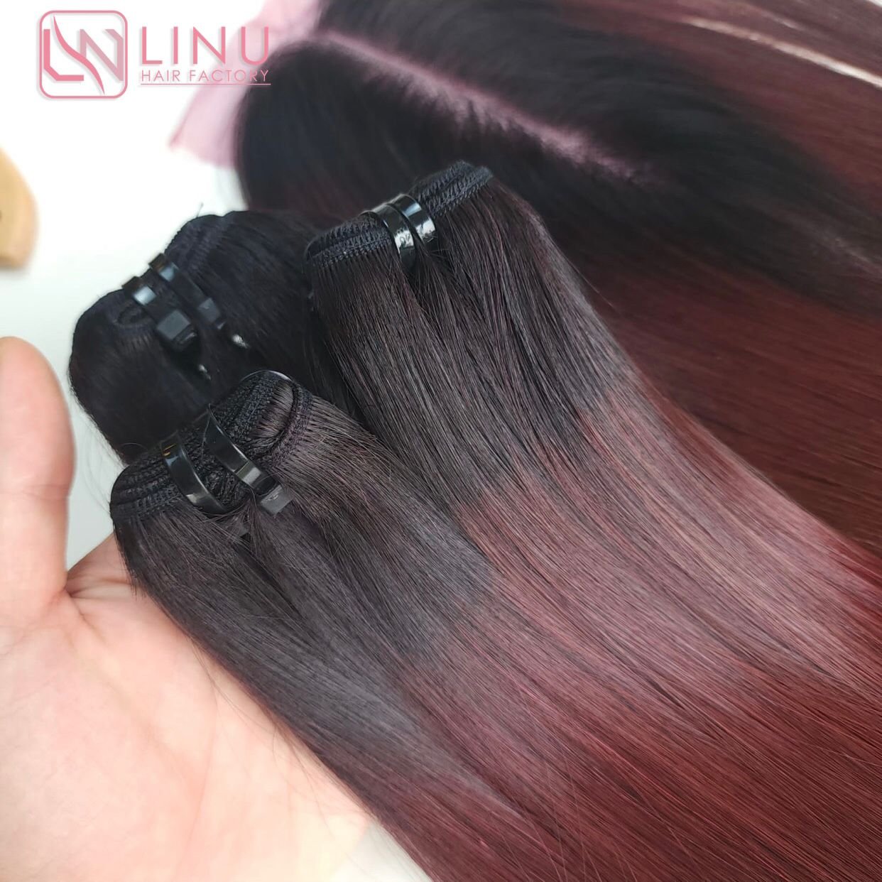 HD Lace Closure with Machine Weft Human Hair Wigs Women Wholesale Vietnamese Virgin Hair Lace Front Wig