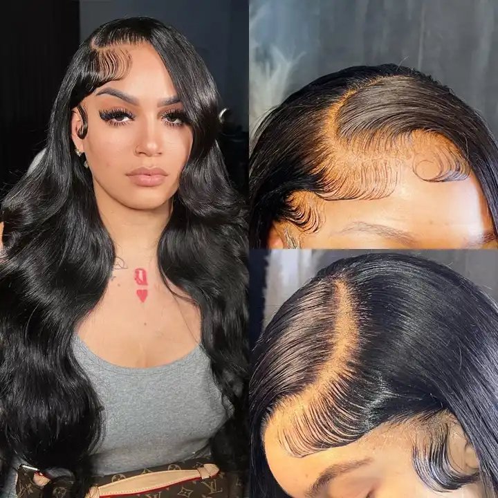 Wholesale 13x4 13x6 Transparent Hd Lace Wig For African Black Women 12a Full Hd Lace Frontal Wig Raw Human Hair Lace Front Wig