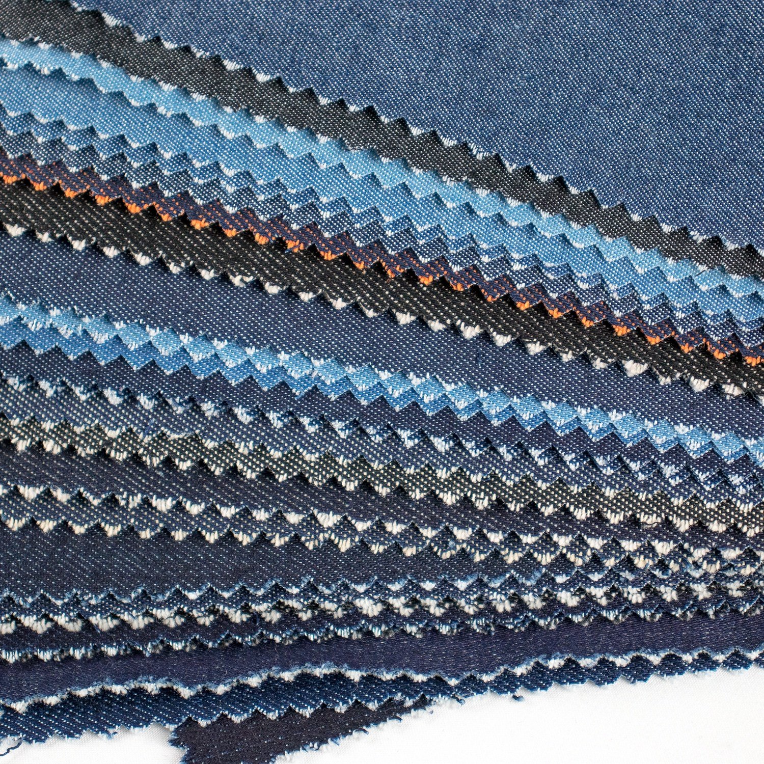 Organic Cotton Fabric Denim 85% Cotton 15% Polyester Lyocell Pastel Knitted Denim Stock Stretch Jeans Fabric Material