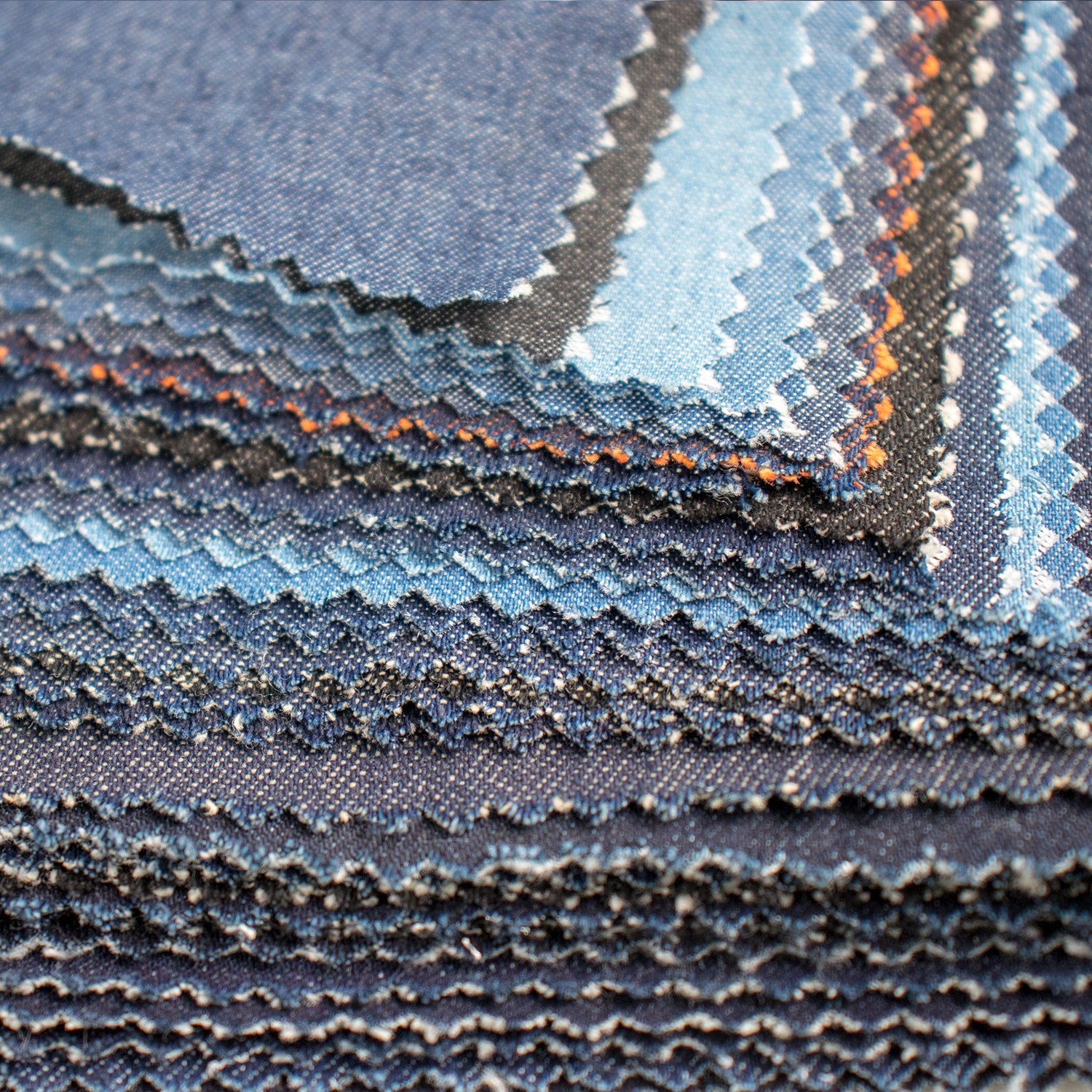 Organic Cotton Fabric Denim 85% Cotton 15% Polyester Lyocell Pastel Knitted Denim Stock Stretch Jeans Fabric Material