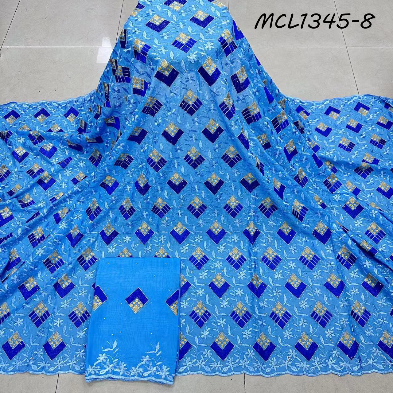 Wedding Dress 2024 Embroidery African Swiss Voile Lace Fabric Heavy Quality for Party 100% Cotton Sustainable Embroidered