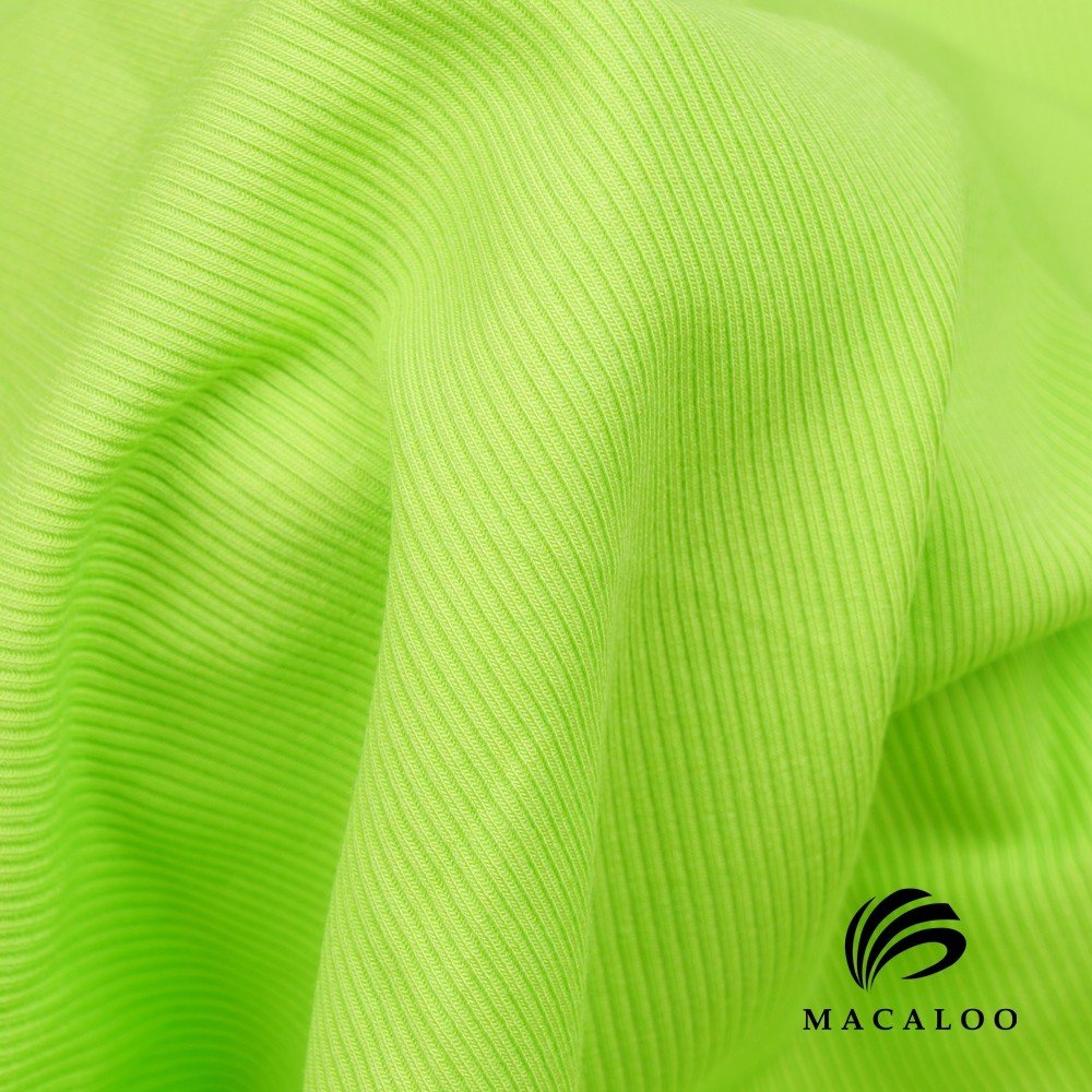 2x2 rib knit stretch spandex cotton modal fabric