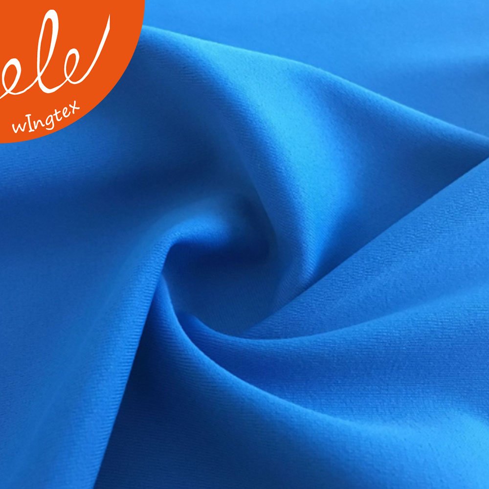 Venta Al Por Mayor Justaucorps Gym Tactel Fabric, Nylon Spandex Knitted Rib Fabric