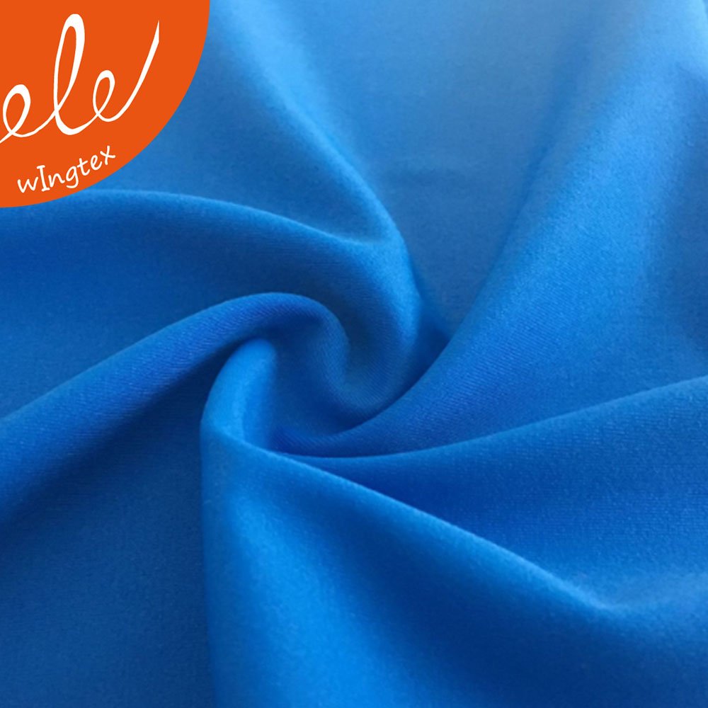 Venta Al Por Mayor Justaucorps Gym Tactel Fabric, Nylon Spandex Knitted Rib Fabric