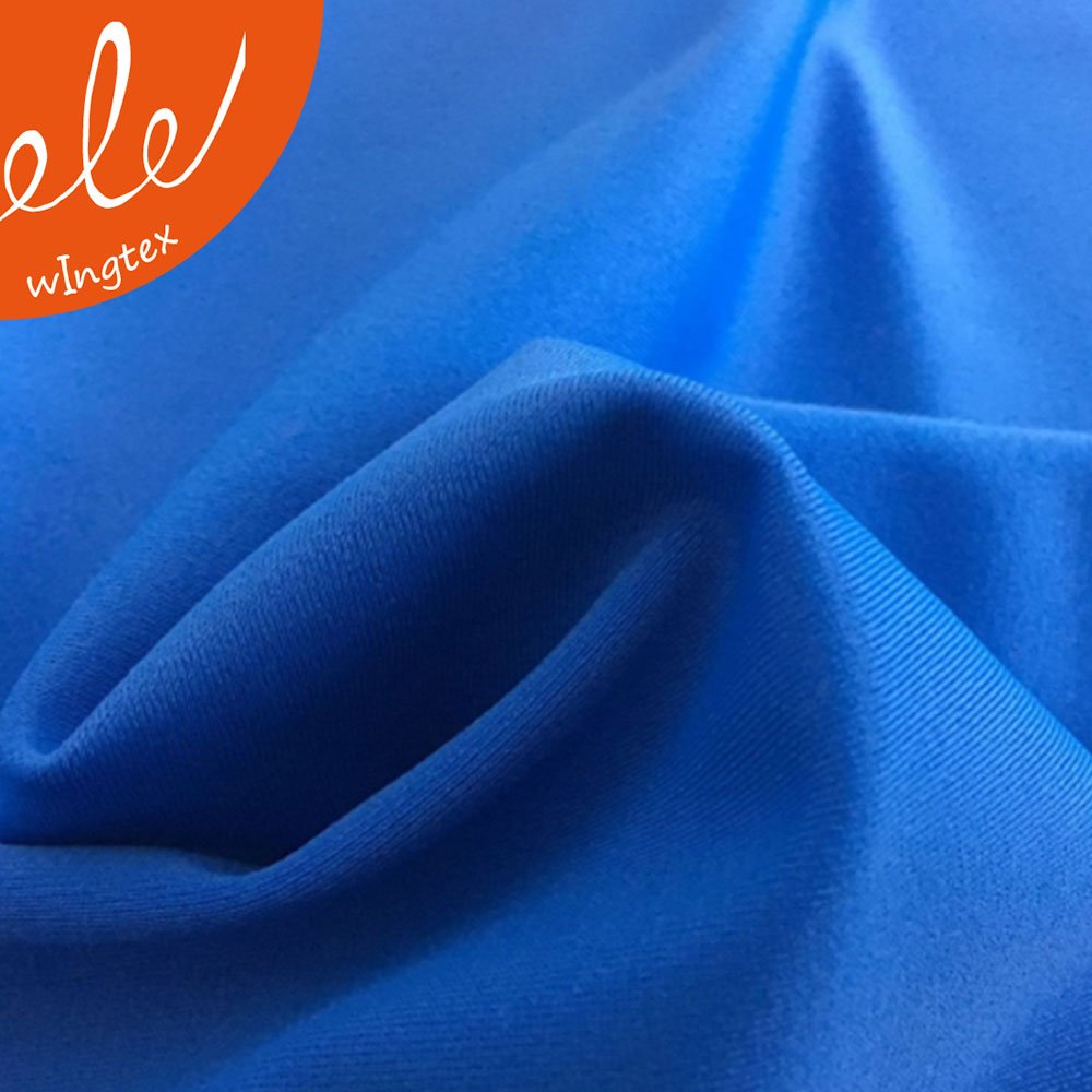 Venta Al Por Mayor Justaucorps Gym Tactel Fabric, Nylon Spandex Knitted Rib Fabric
