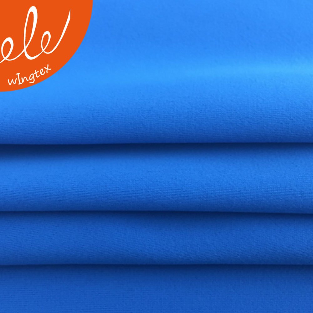 Venta Al Por Mayor Justaucorps Gym Tactel Fabric, Nylon Spandex Knitted Rib Fabric