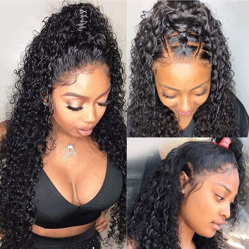 Cheap Kinky Curly Hd Lace Frontal Wigs Raw Peruvian 13X6 Hd Human Hair Lace Front Wigs Human Hair Full Lace Wigs For Black Women
