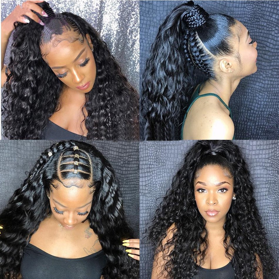 Cheap Kinky Curly Hd Lace Frontal Wigs Raw Peruvian 13X6 Hd Human Hair Lace Front Wigs Human Hair Full Lace Wigs For Black Women