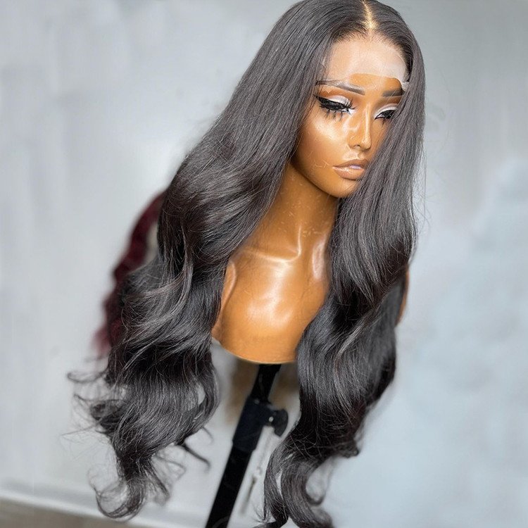 Wholesale glueless Lace Front Wig raw Brazilian Hair HD Lace Frontal Wig,Virgin remy Human Hair Full Lace Wig for black women