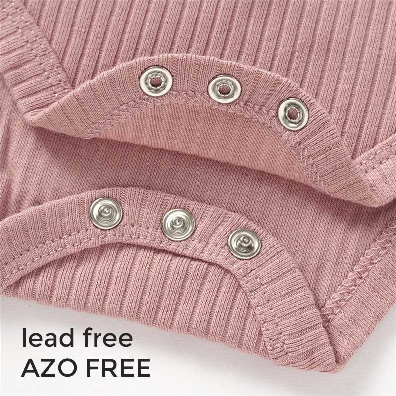 Customized logo from 20pcs Envelope Short Sleeve Snap Ribbed Organic Cotton Baby Unisex Romper Baby Bodysuit