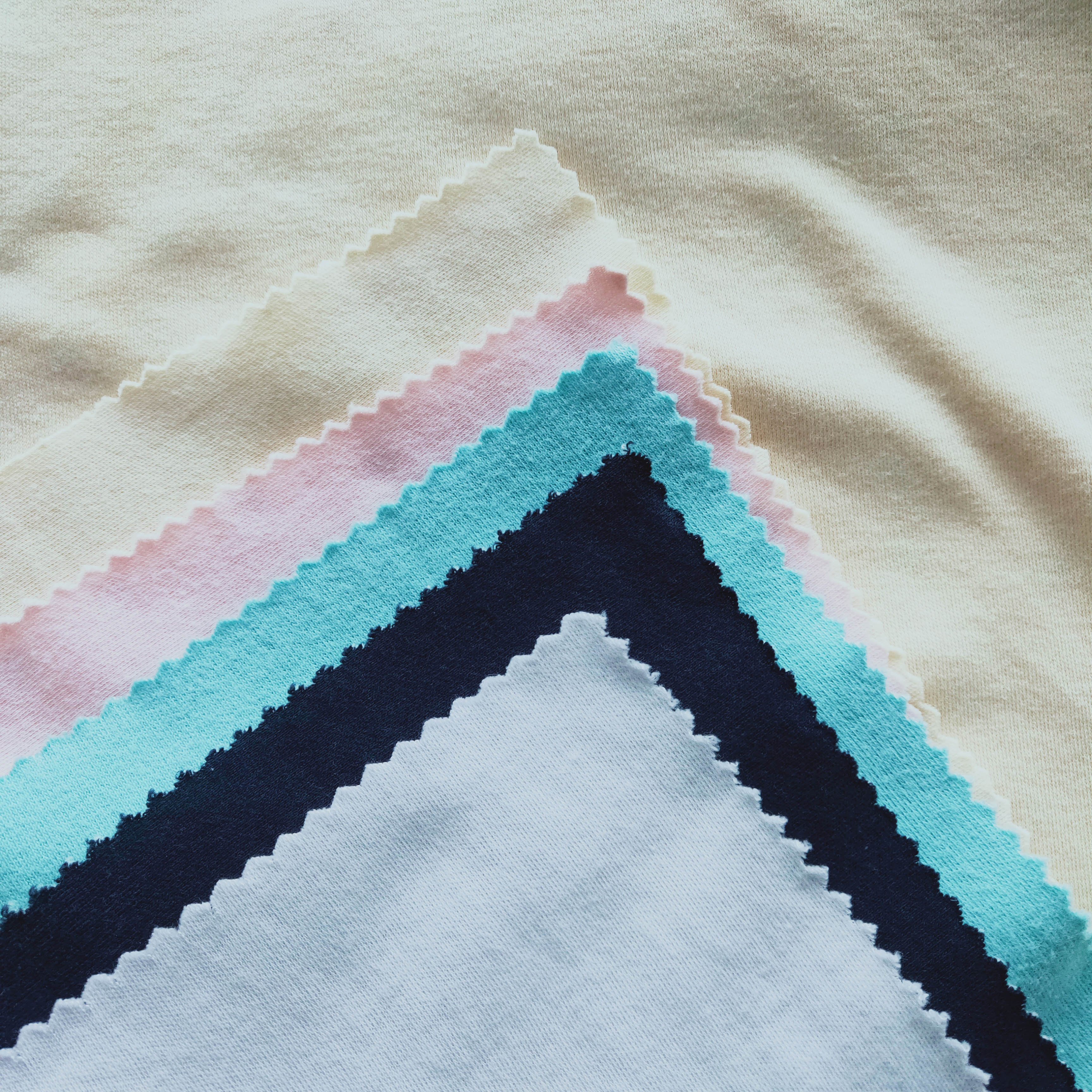 Certificated organic cotton fabric 40s 200gsm 160cm interlock for bayby wear