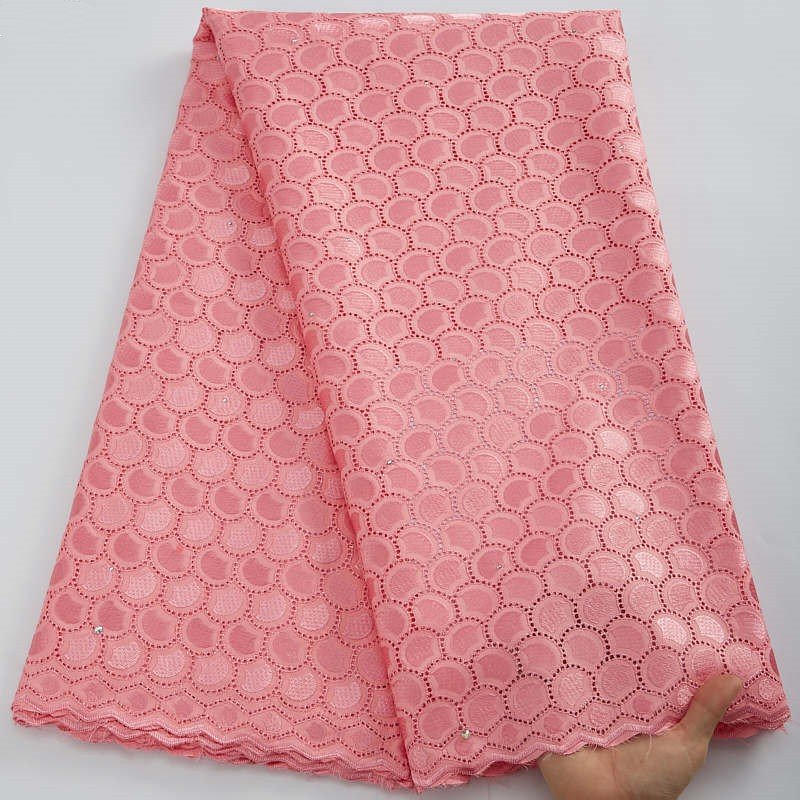 Modern Elegant Lace Fabric for Evening Dress Wedding Dress High Quality 100%cotton Embroidery Fabrics 100% Polyester Sustainable