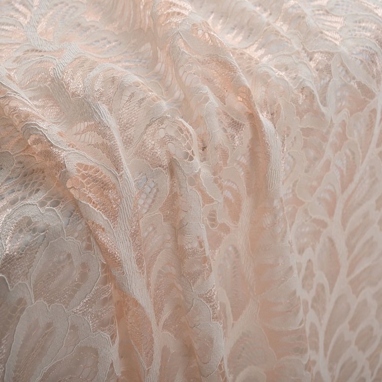 Hot Sale Eyelet Lace Fabric High-end Embroidery Nylon Cotton Lace for Garment