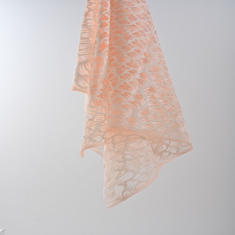 Hot Sale Eyelet Lace Fabric High-end Embroidery Nylon Cotton Lace for Garment