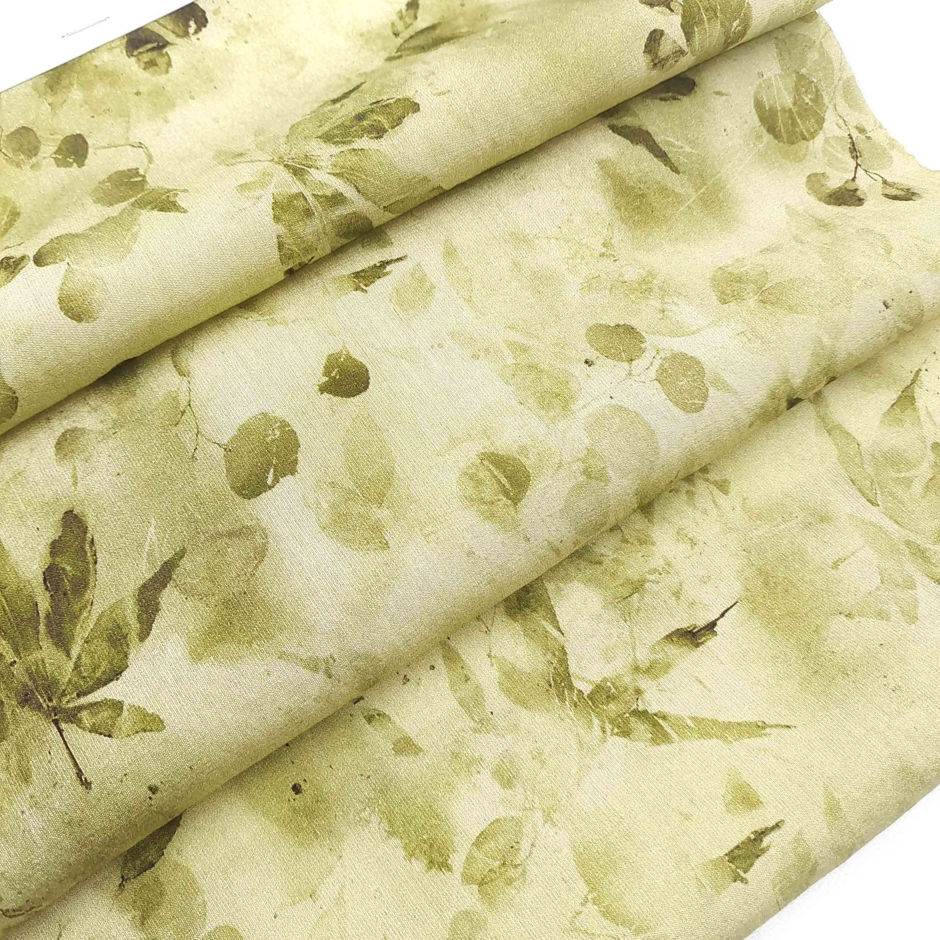 Digital Printing 100% Plain Rayon Cotton Woven Clothes Fabric