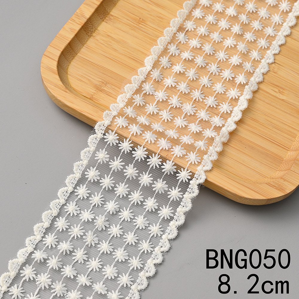 Cotton Lace White Cotton Lace Trim Crafts/costume/larp/sewing For Baby And Wedding Clothes